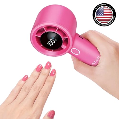 Handheld nail dryer fan - nail,