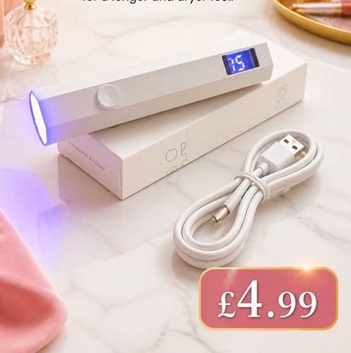 Handheld nail dryer with lcd - dryer,